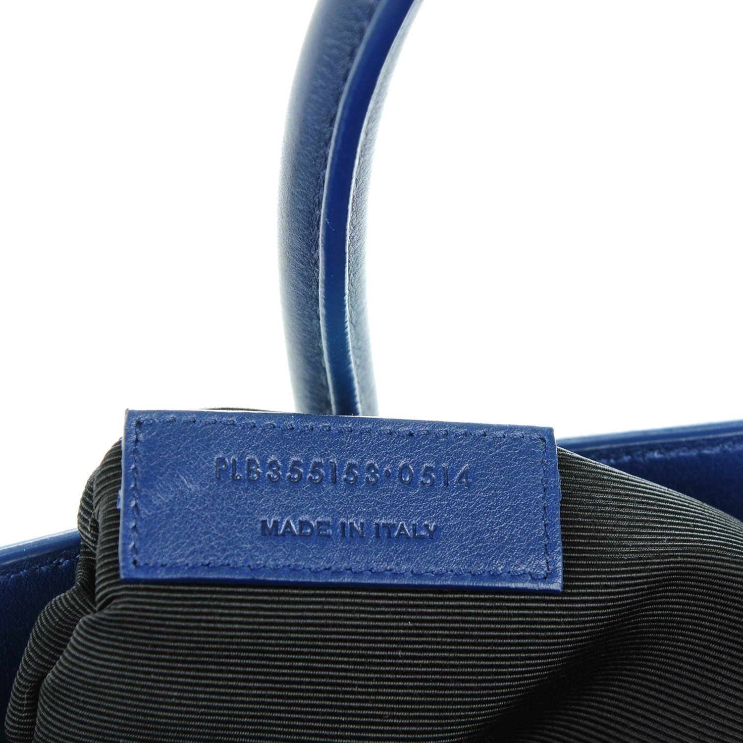 Saint Laurent Calfskin Small Sac De Jour New Marine 6 of 7
