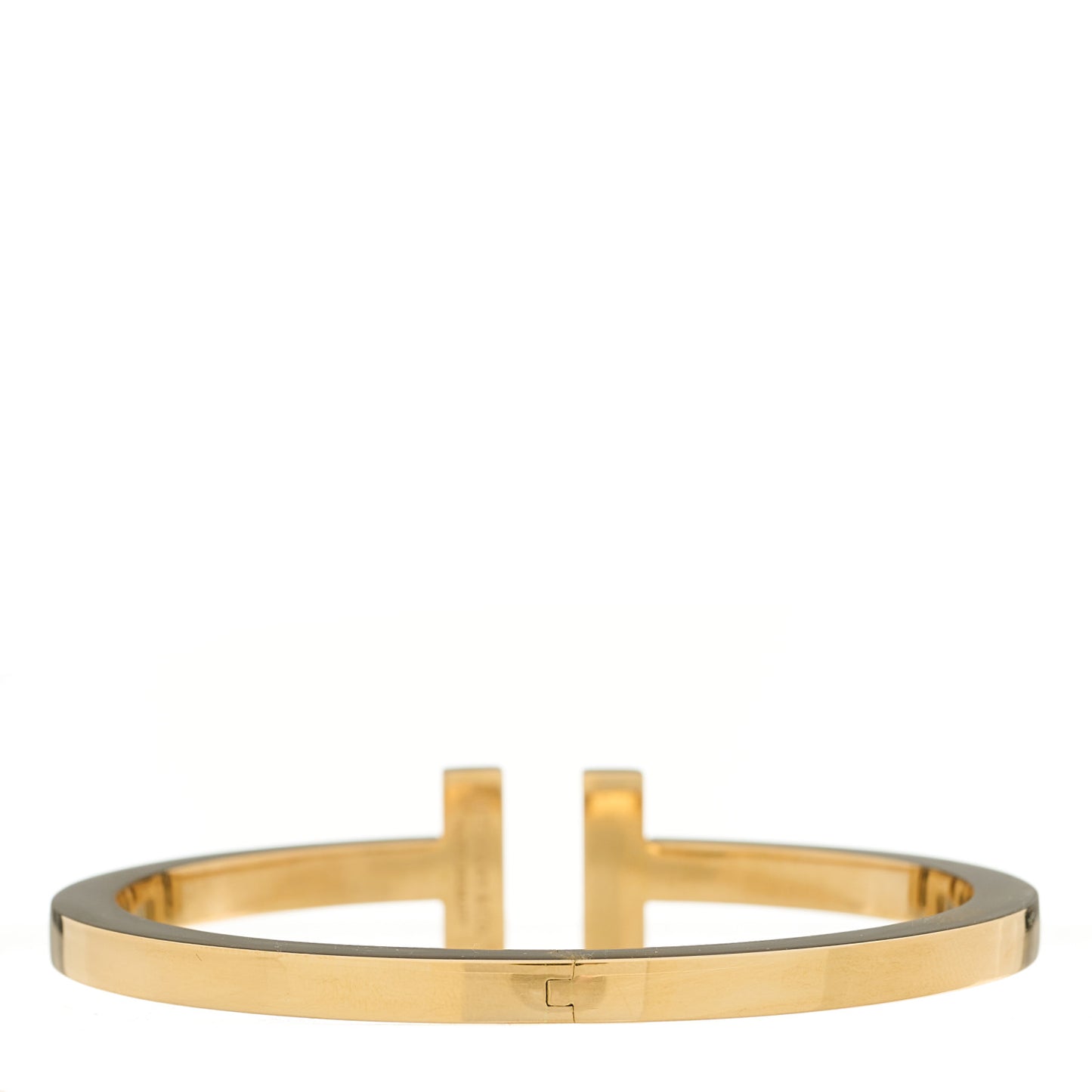 18K Yellow Gold T Square Bracelet