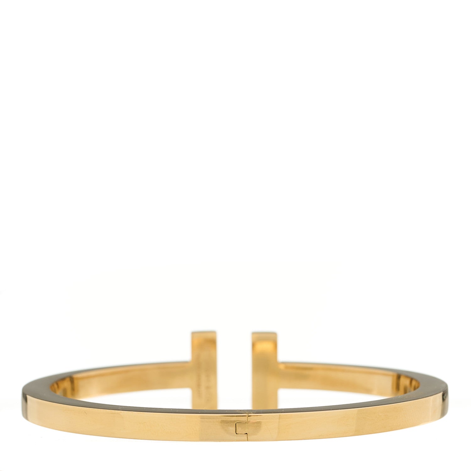 Tiffany 18K Yellow Gold T Square Bracelet 2 of 3