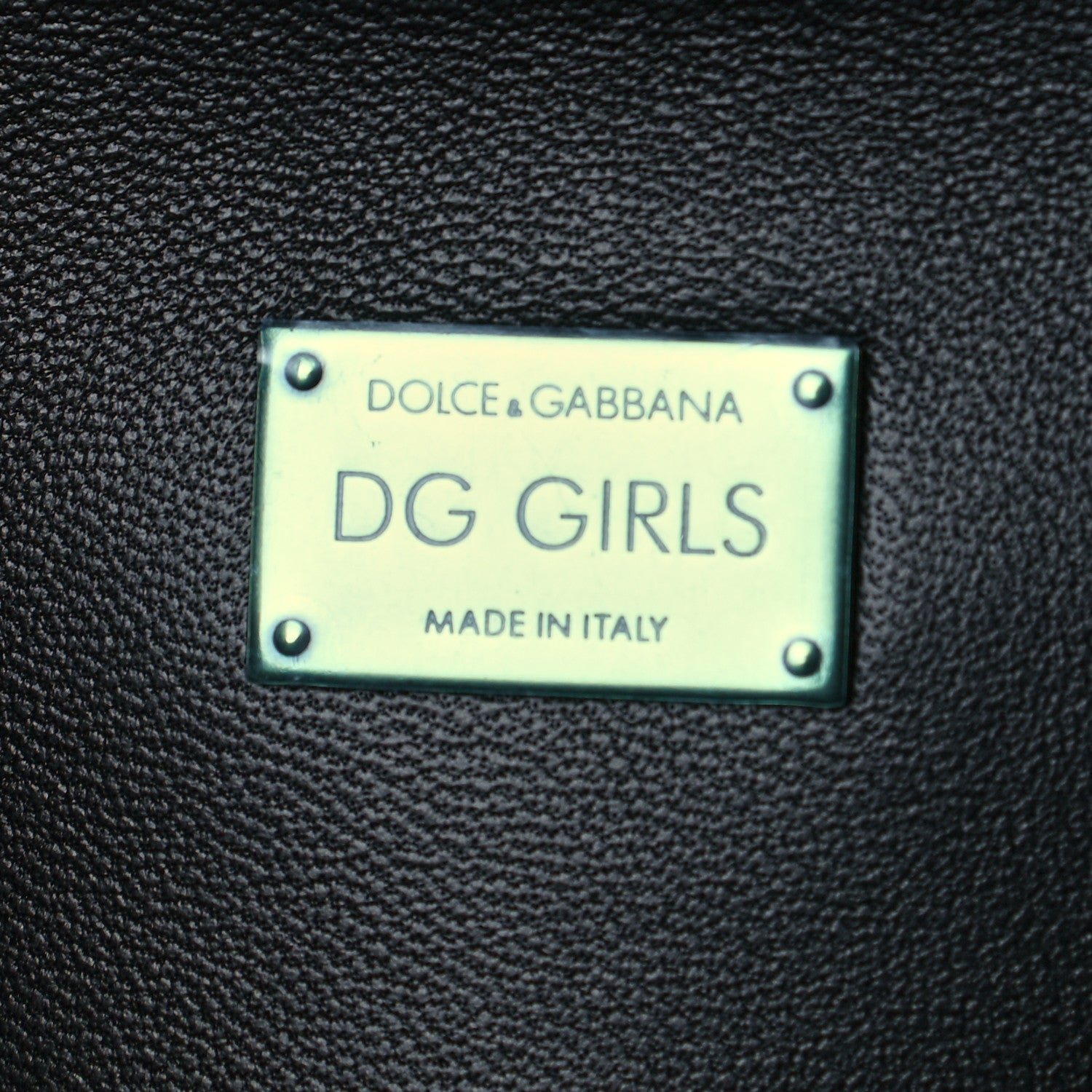 Dolce & Gabbana Nappa DG Girls Shoulder Bag Black 6 of 7