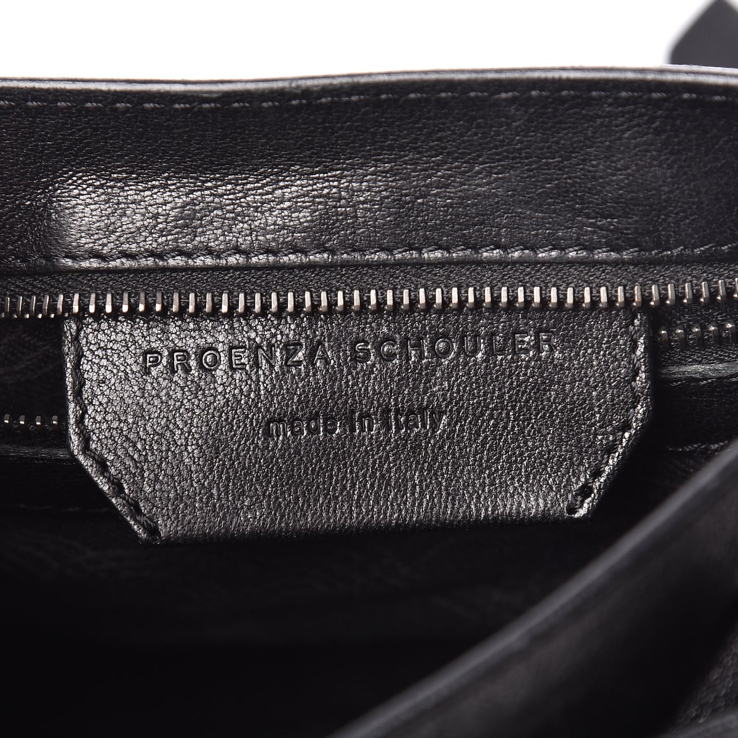Lambskin PS1 Mini Pouch Messenger Black