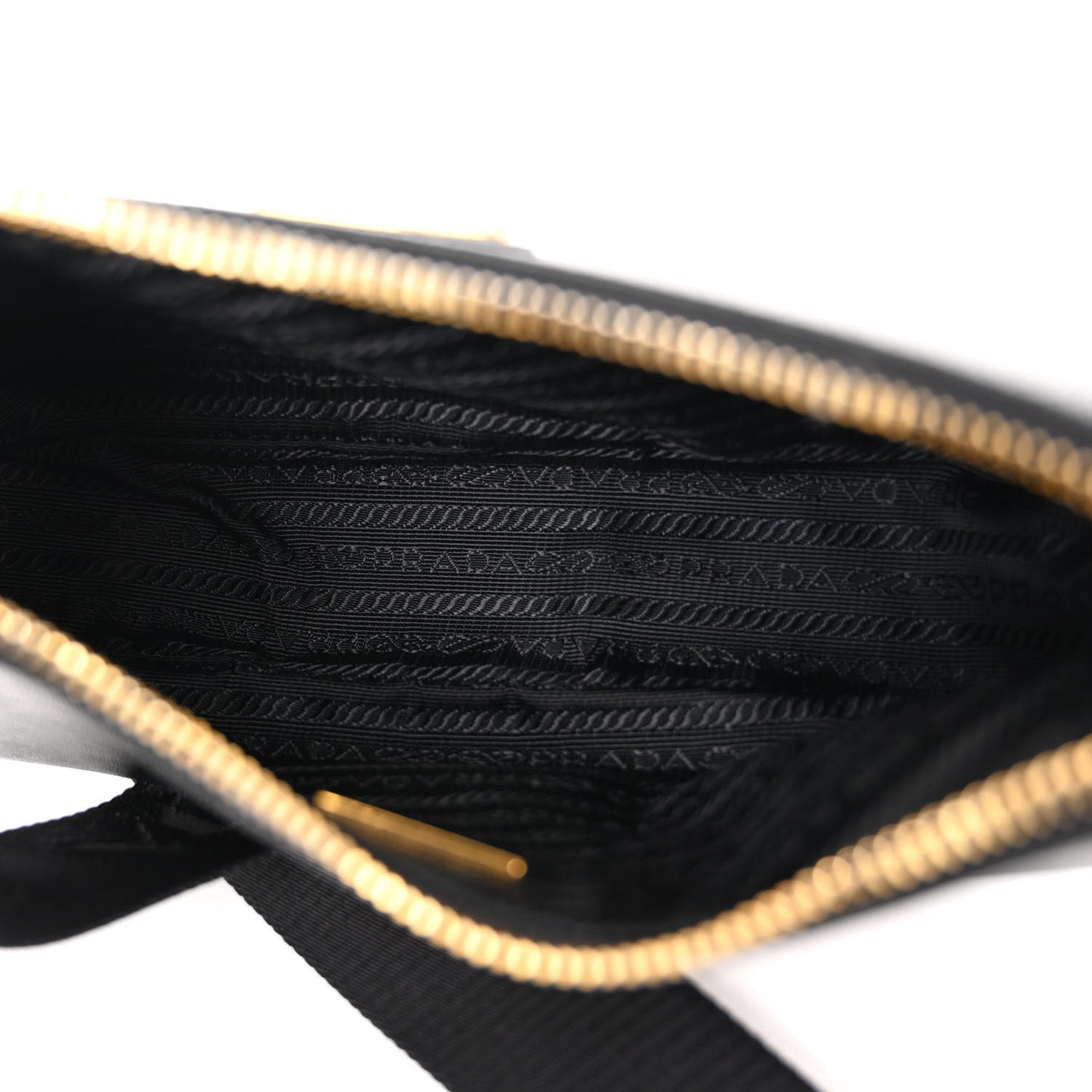 Saffiano Lux Re-Edition 2005 Shoulder Bag Black