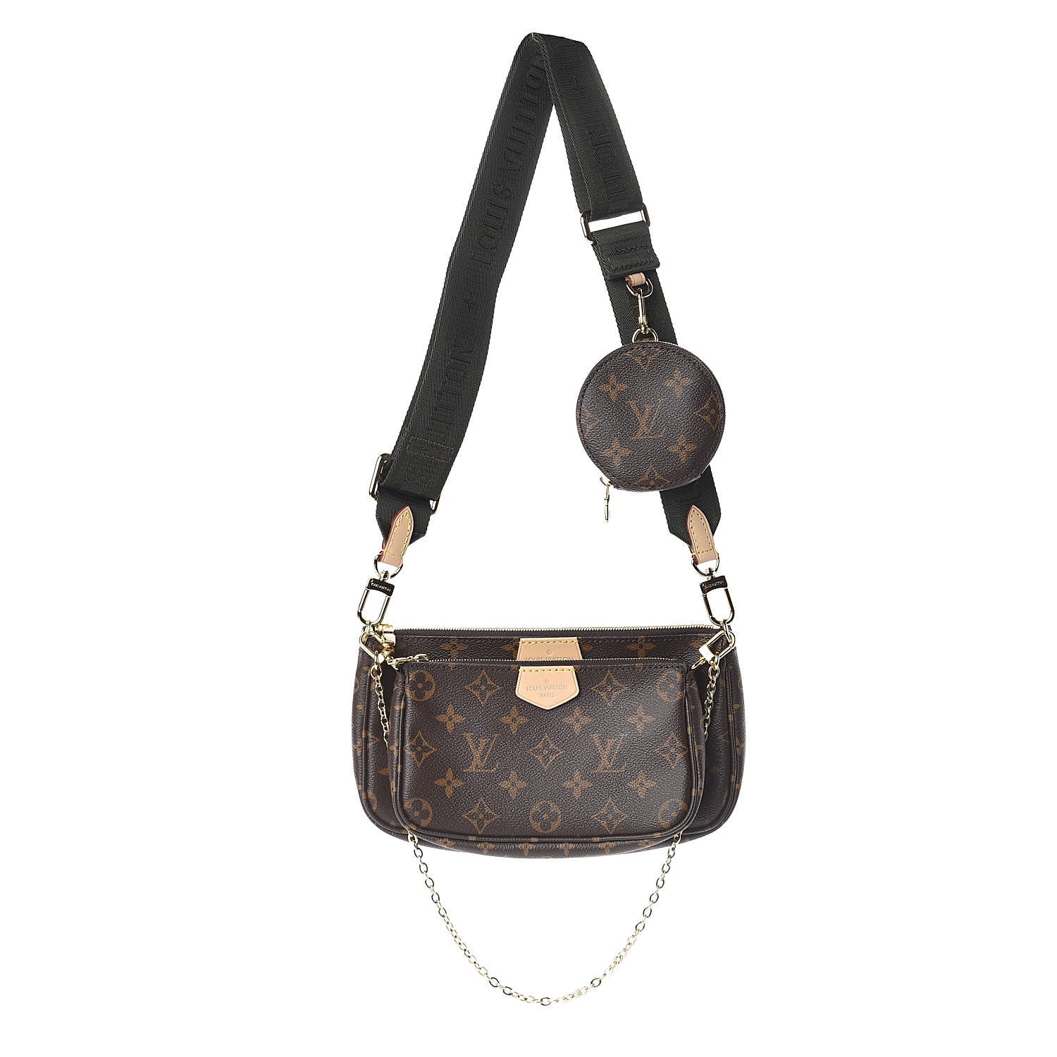 Louis Vuitton Monogram Multi Pochette Accessories Kaki 1 of 10