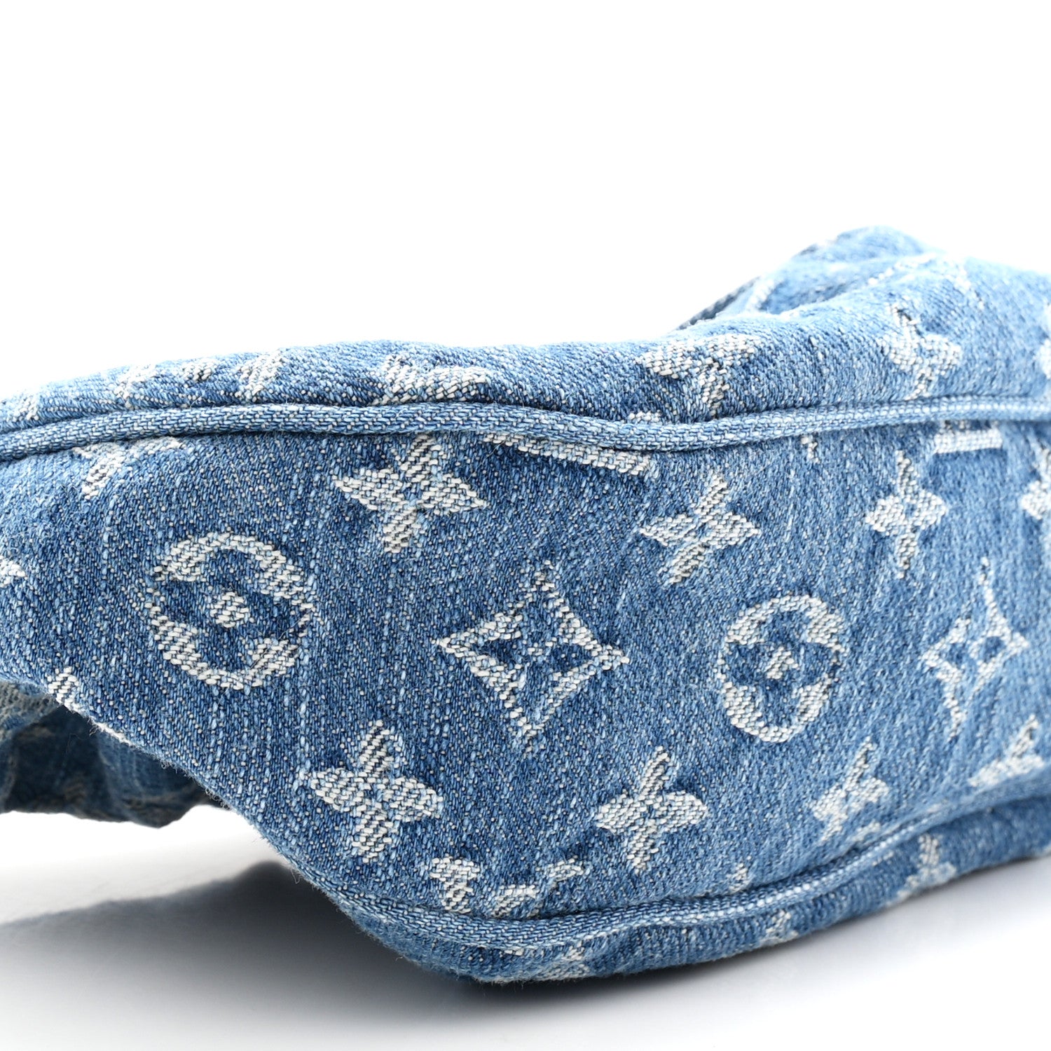 Louis Vuitton Monogram Denim Pochette Valley Blue 4 of 10