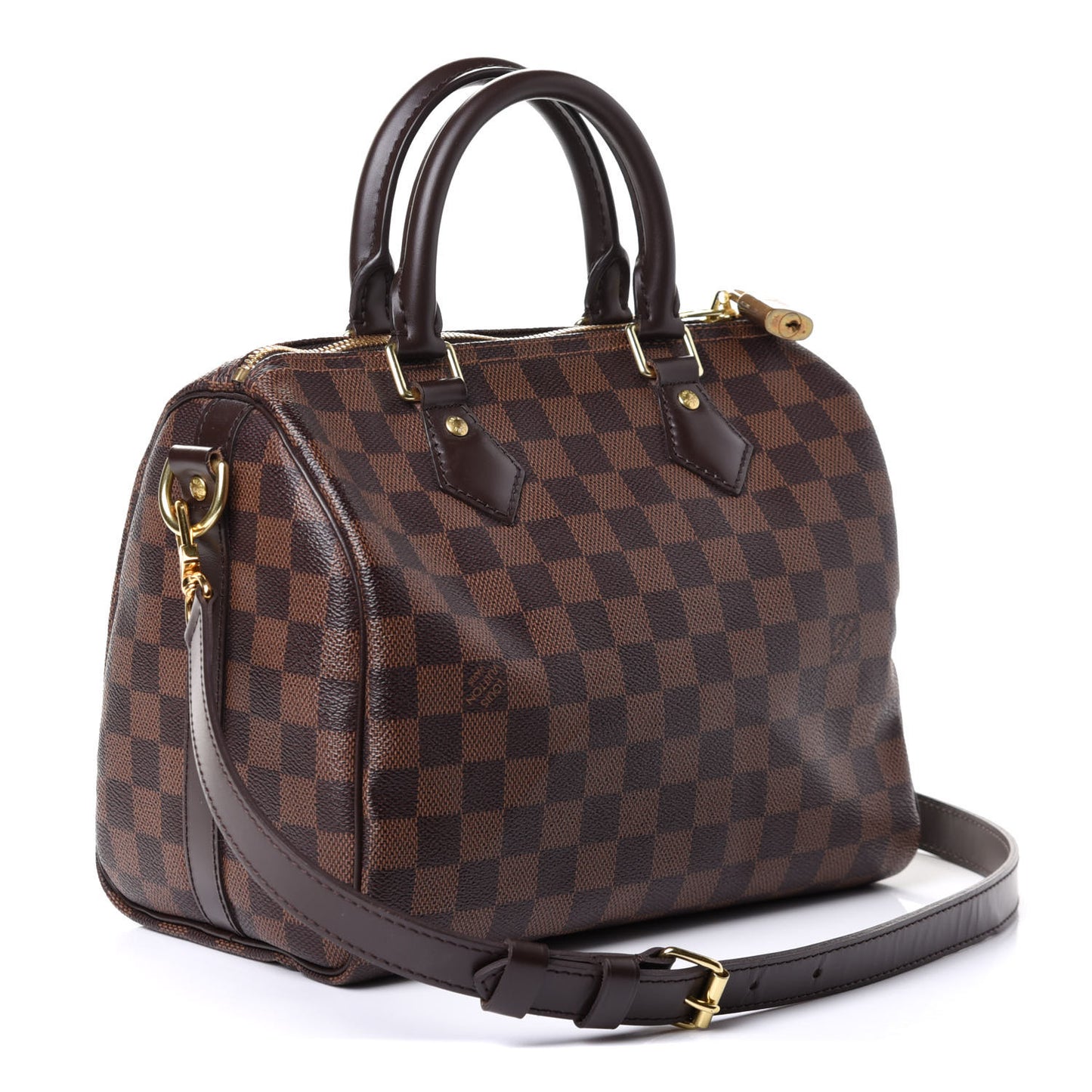 Damier Ebene Speedy Bandouliere 25