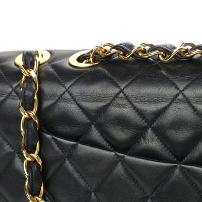 Chanel Lambskin Quilted XL Jumbo Single Flap Black 11 of 12