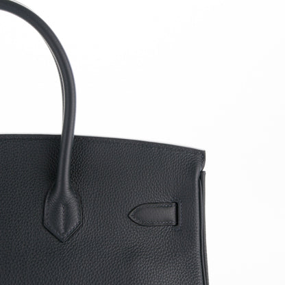 Hermes Togo Birkin 35 Bleu Ocean 8 of 22