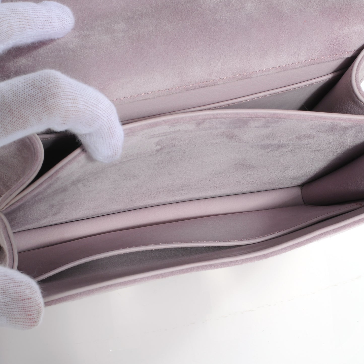 Veau Doblis Suede Constance 18 cm Lilac