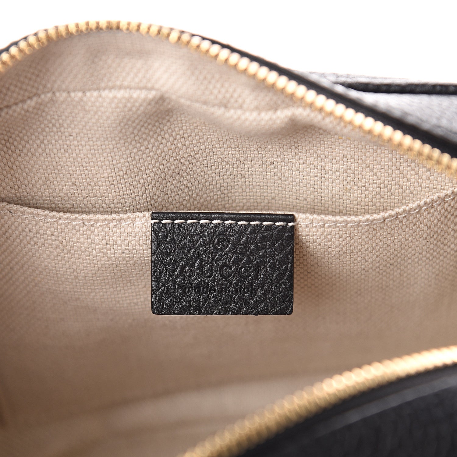 Gucci Pebbled Calfskin Small Soho Disco Bag Black 5 of 7