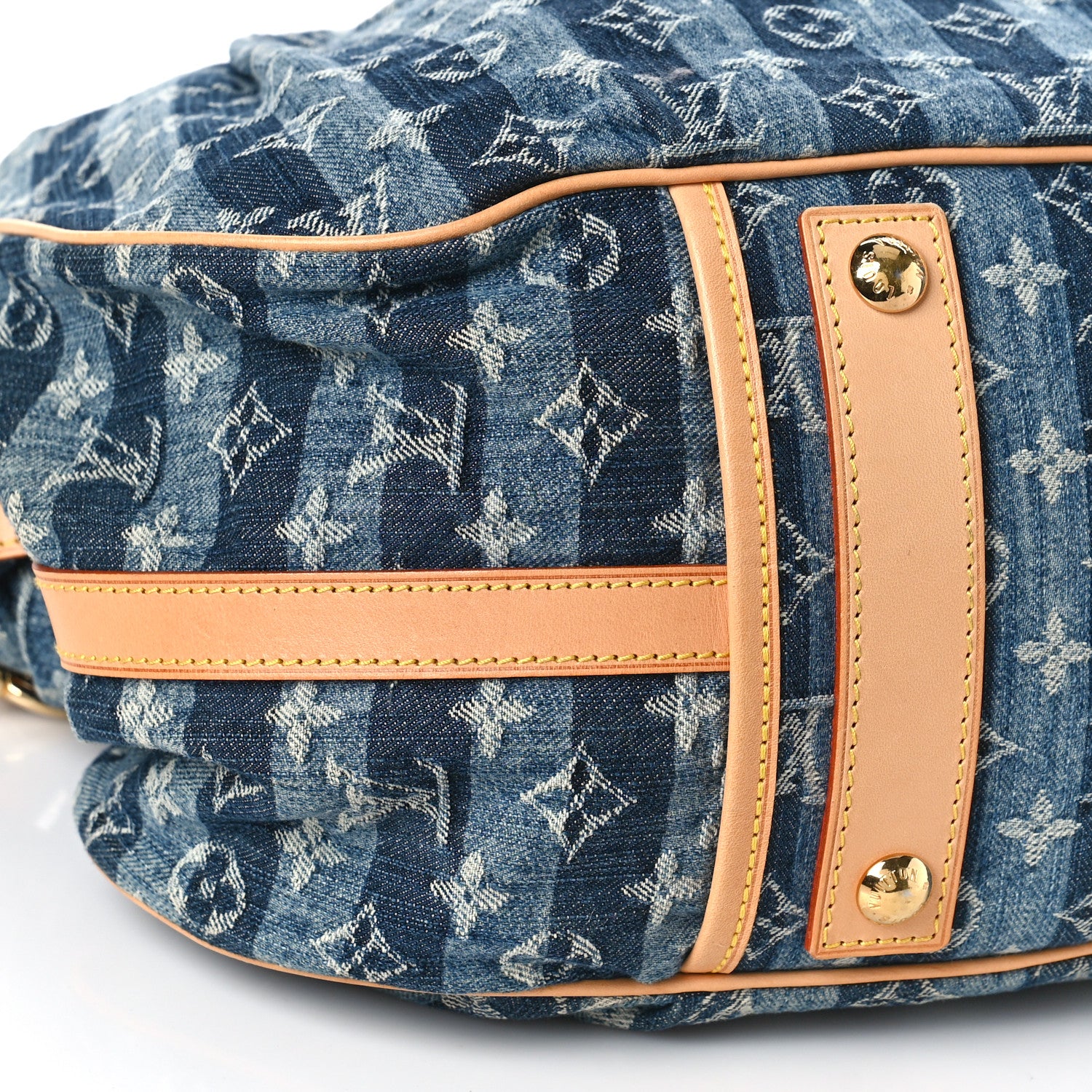 Louis Vuitton Denim Raye Cabas GM 7 of 8