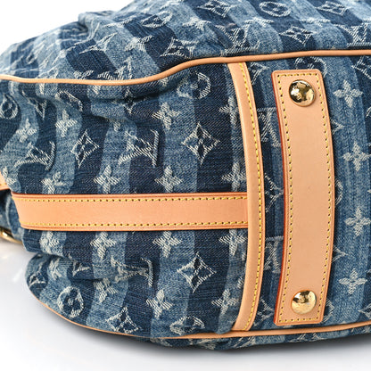 Louis Vuitton Denim Raye Cabas GM 7 of 8