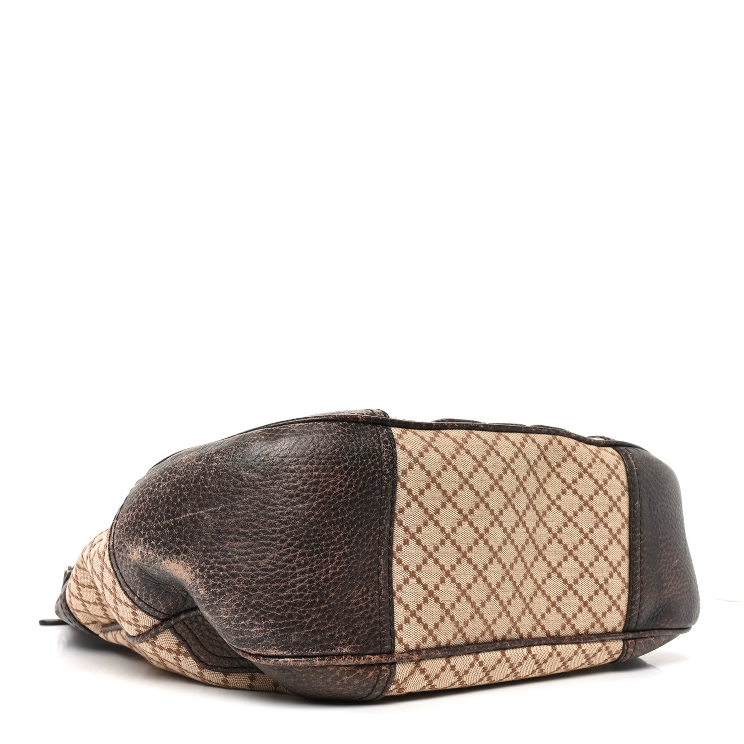 Gucci Diamante Catherine Hobo Brown 4 of 13