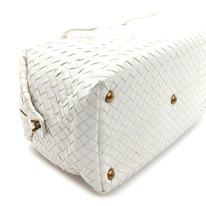 Bottega Veneta Nappa Intrecciato Montaigne Bag White 8 of 9
