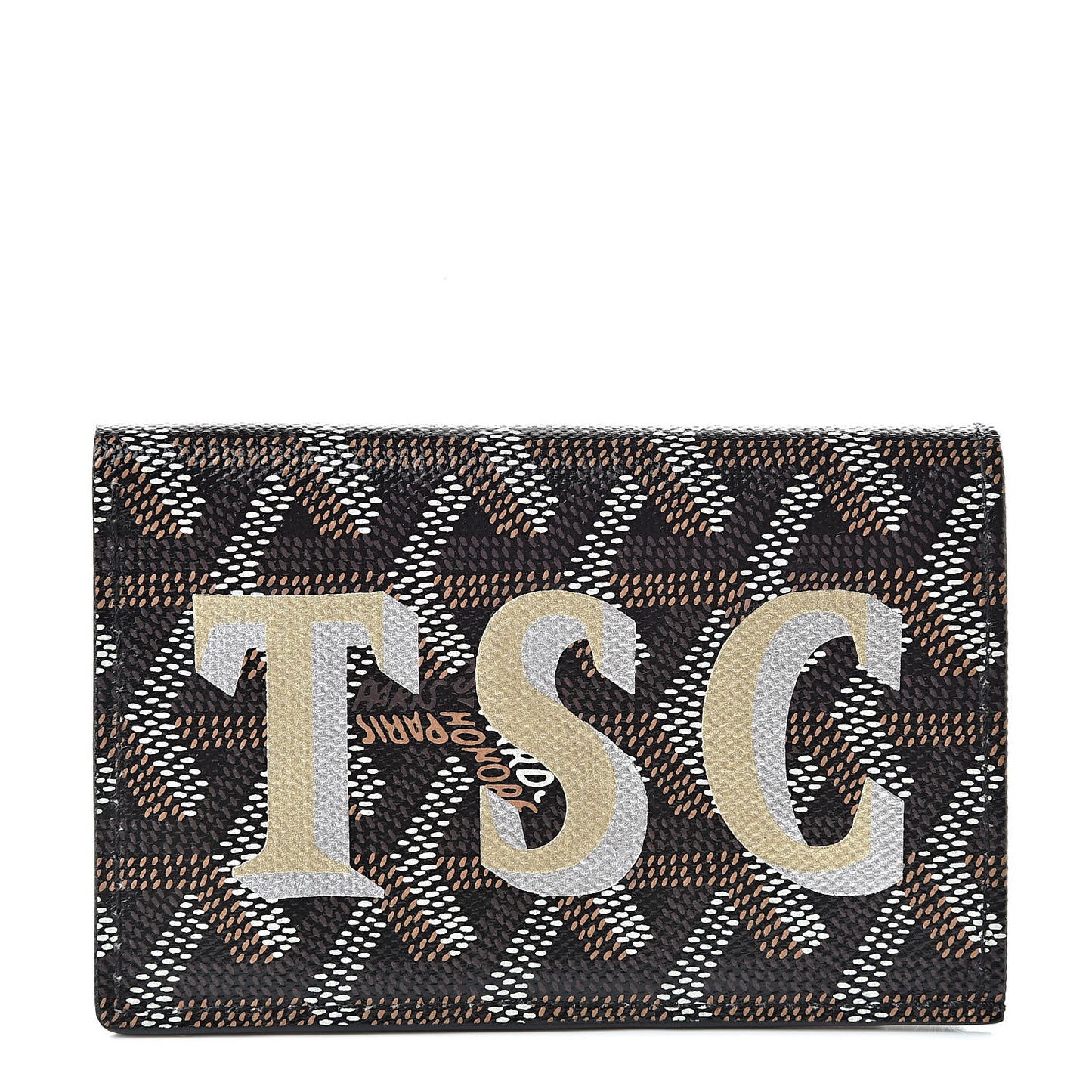 Goyardine Saint Pierre Card Holder Black