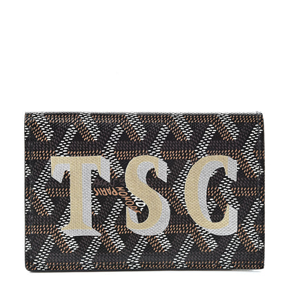 Goyard Goyardine Saint Pierre Card Holder Black 7 of 8