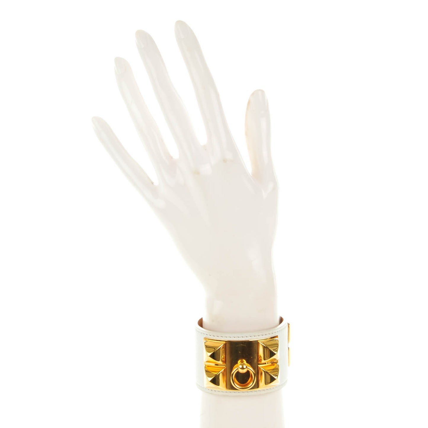 Epsom Collier De Chien CDC Bracelet S White