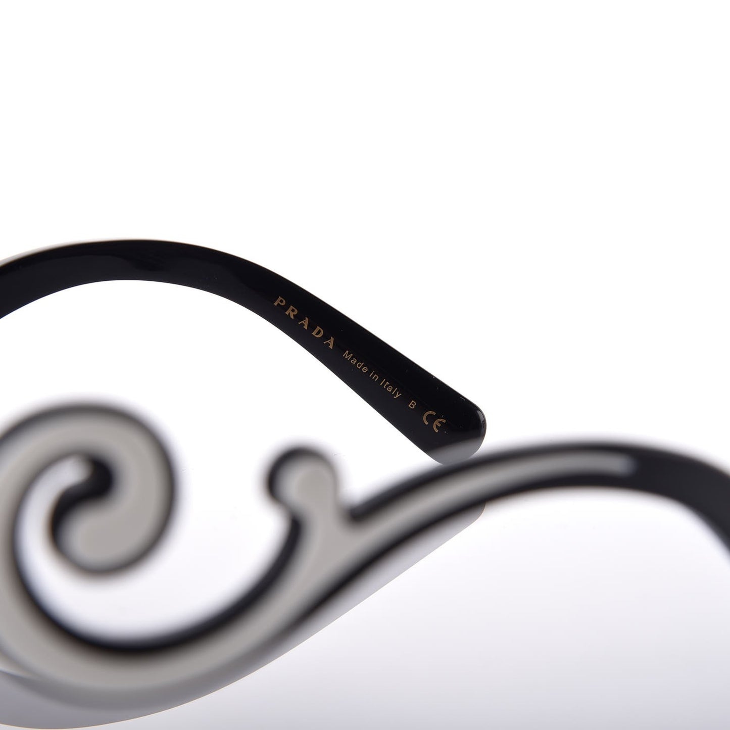 Minimal Baroque Sunglasses SPR 08T Gradient Anthracite