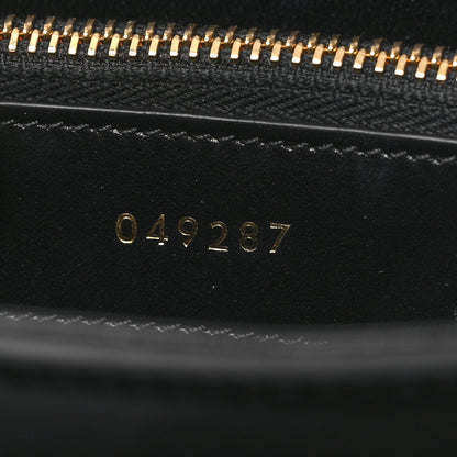 Celine Satinated Calfskin Mini 16 Top Handle Bag Black 15 of 29