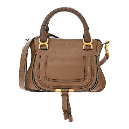 Chloe Calfskin Mini Marcie Satchel Nut 1 of 23