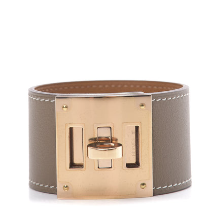 Hermes Swift Kelly Dog Bracelet T2 Etoupe 1 of 6