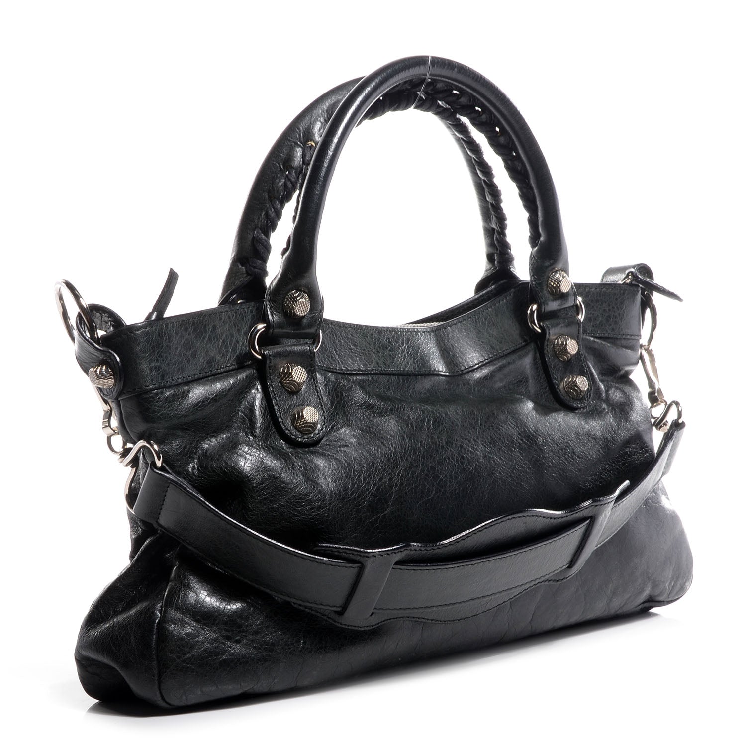 Balenciaga Agneau Giant 12 Silver Hardware First Black 3 of 10