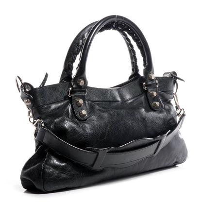 Balenciaga Agneau Giant 12 Silver Hardware First Black 3 of 10