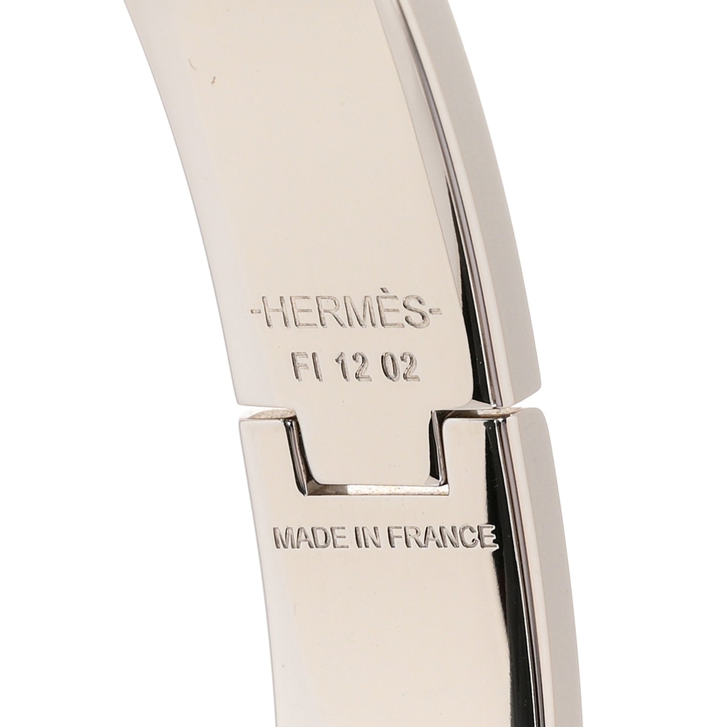 Enamel Narrow Clic Clac H Bracelet GM Chataigne