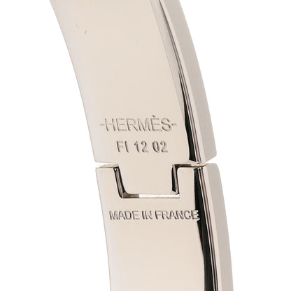 Hermes Enamel Narrow Clic Clac H Bracelet GM Chataigne 4 of 5