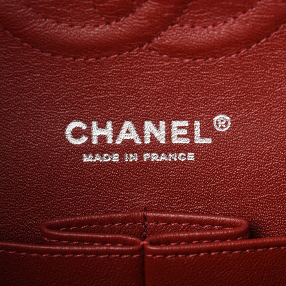 Chanel Lambskin Quilted Medium Double Flap Red 7 of 9