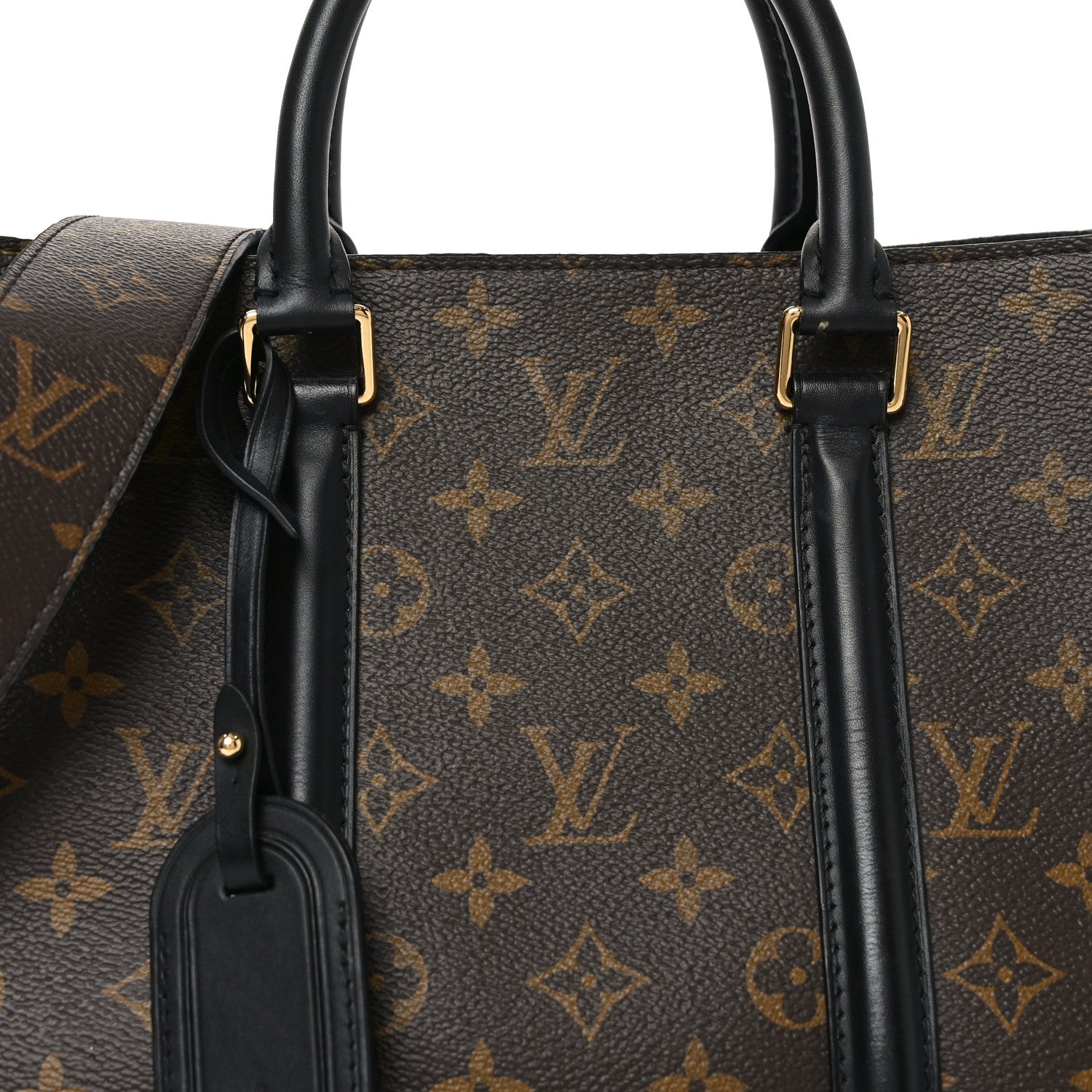 Louis Vuitton Monogram Soufflot MM Black 7 of 9