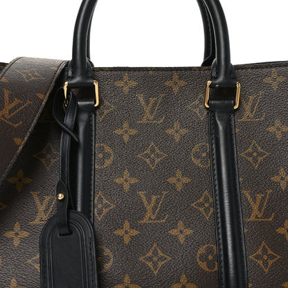 Louis Vuitton Monogram Soufflot MM Black 7 of 9