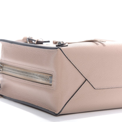 Balenciaga Grained Calfskin Papier Mini A4 Zip Around Tote Beige 7 of 10