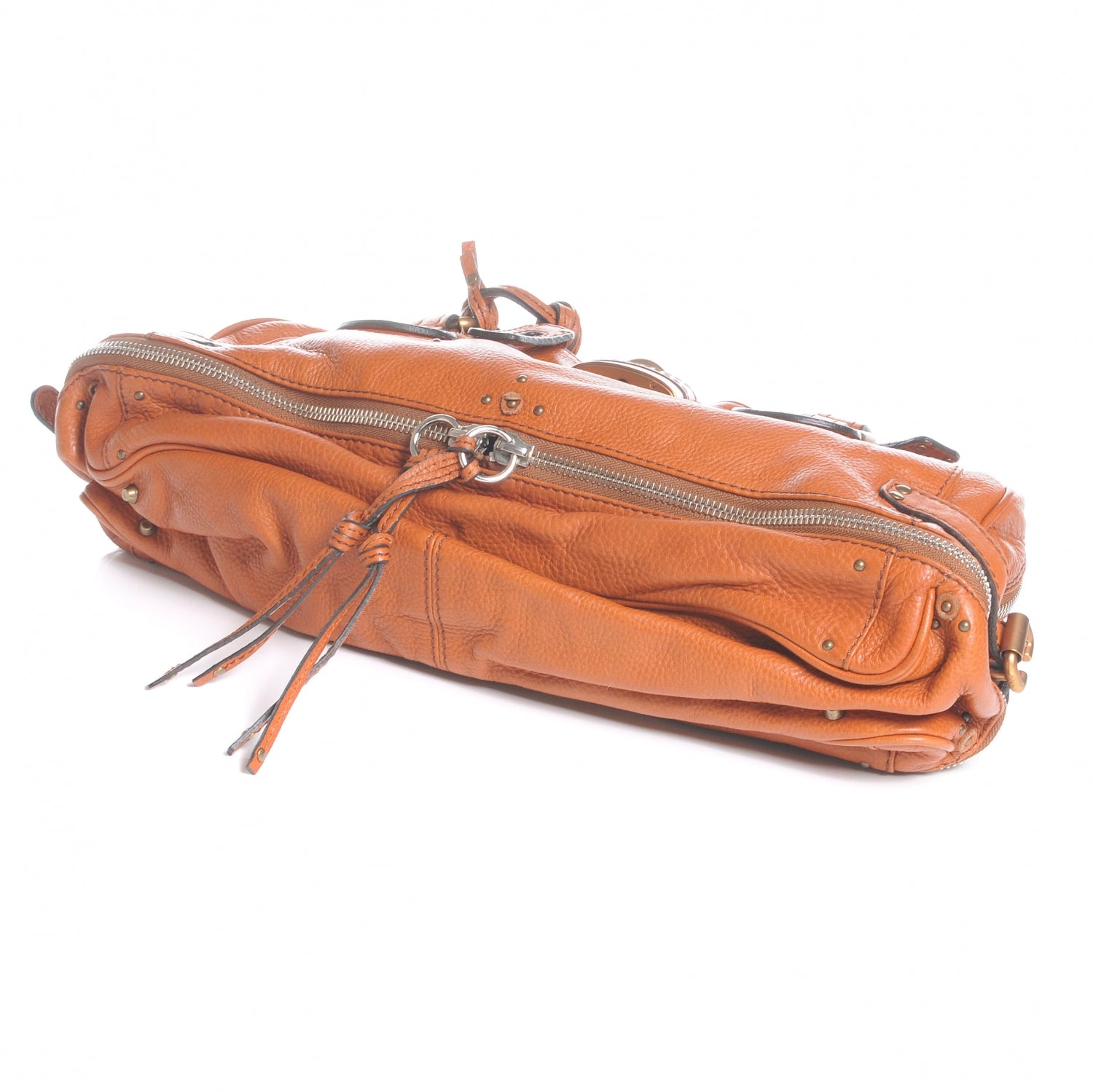 Chloe Leather Paddington Bowler Whiskey 4 of 9
