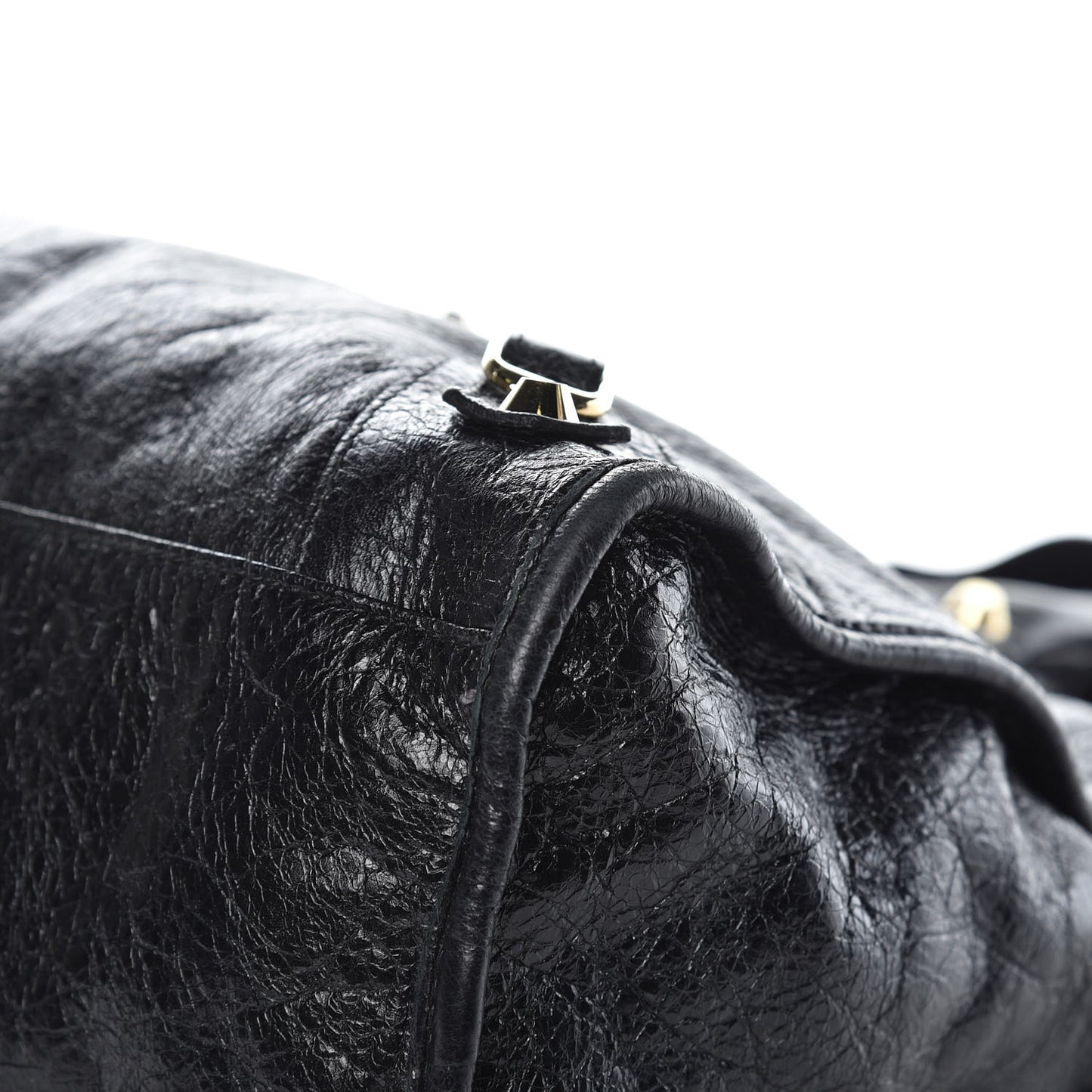Agneau Classic Gold Hardware City Black