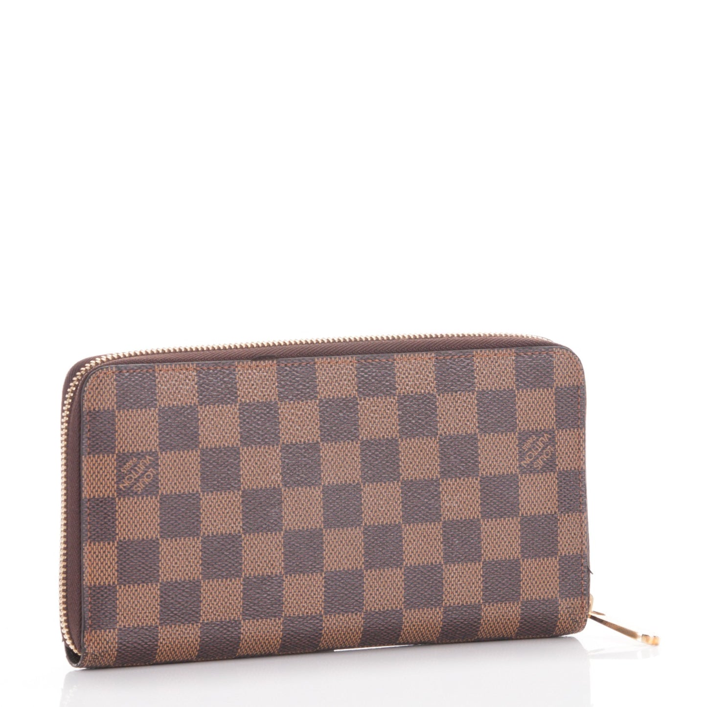 Damier Ebene Zippy Organizer Wallet