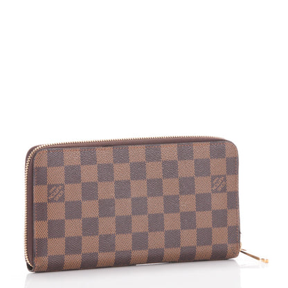 Louis Vuitton Damier Ebene Zippy Organizer Wallet 3 of 10