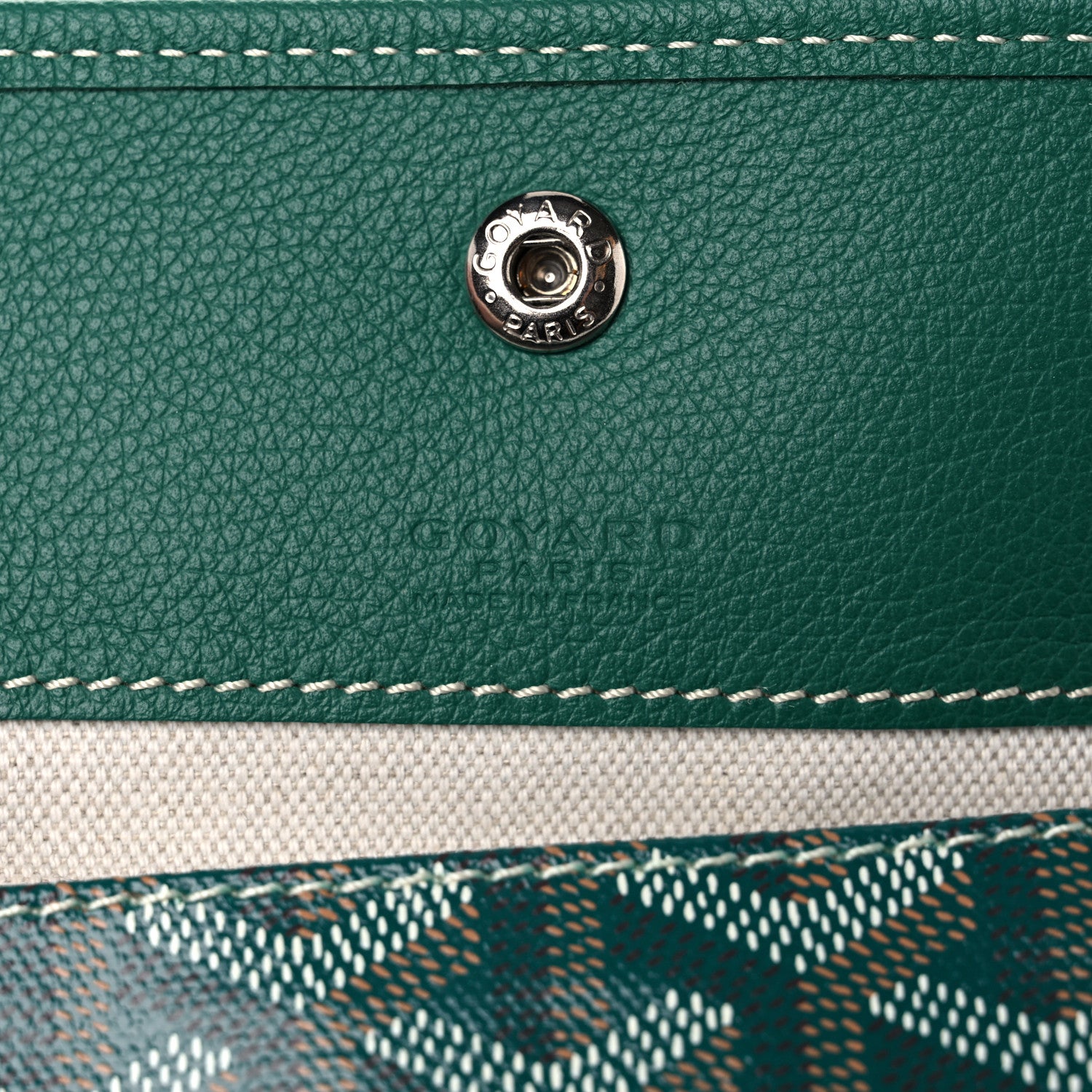 Goyard Goyardine Saint Louis GM Green 7 of 11