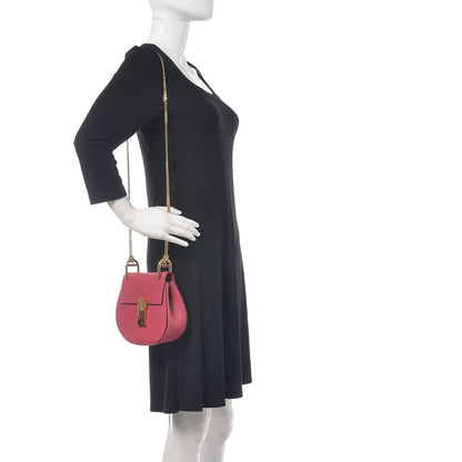 Chloe Grained Lambskin Mini Drew Shoulder Bag Dreamy Pink 2 of 10