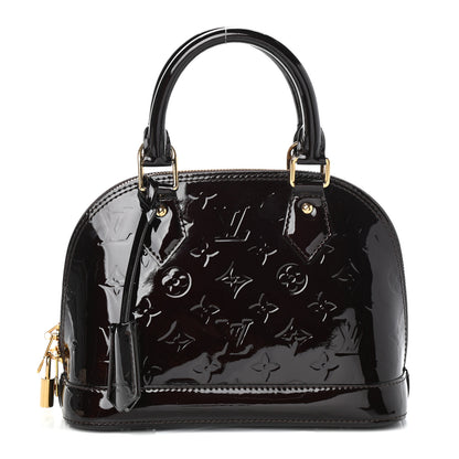 Louis Vuitton Vernis Alma BB Amarante 1 of 8
