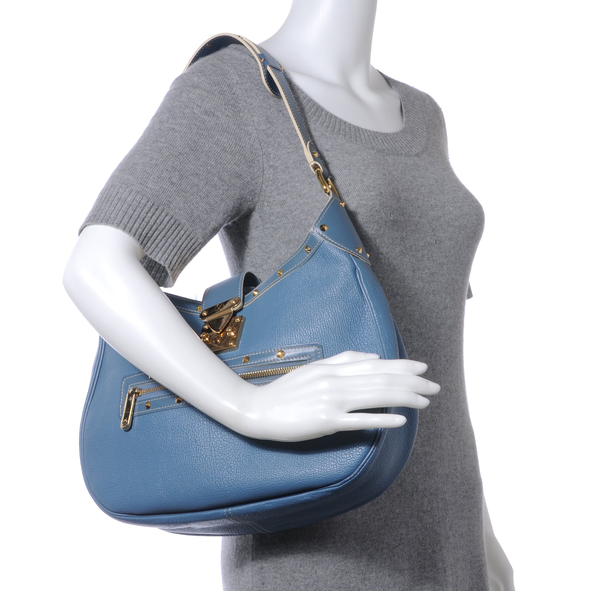 Louis Vuitton Suhali L Affriolant Blue 2 of 9