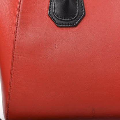Givenchy Smooth Calfskin Small Bi-Color Antigona Red Black 9 of 15