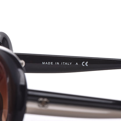 Chanel Signature Oval Sunglasses 5312 Black 6 of 7