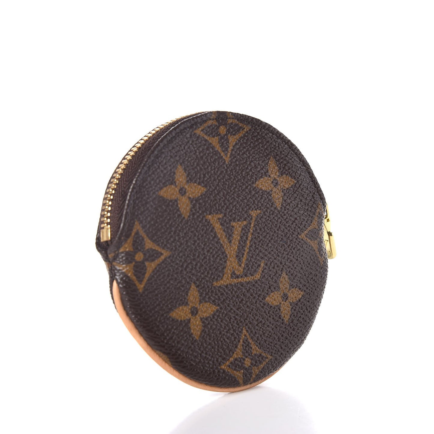 Monogram Round Coin Purse