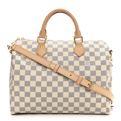 Louis Vuitton Damier Azur Speedy Bandouliere 30 1 of 10