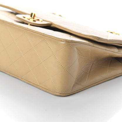 Chanel Lambskin Quilted Medium Double Flap Beige 7 of 11