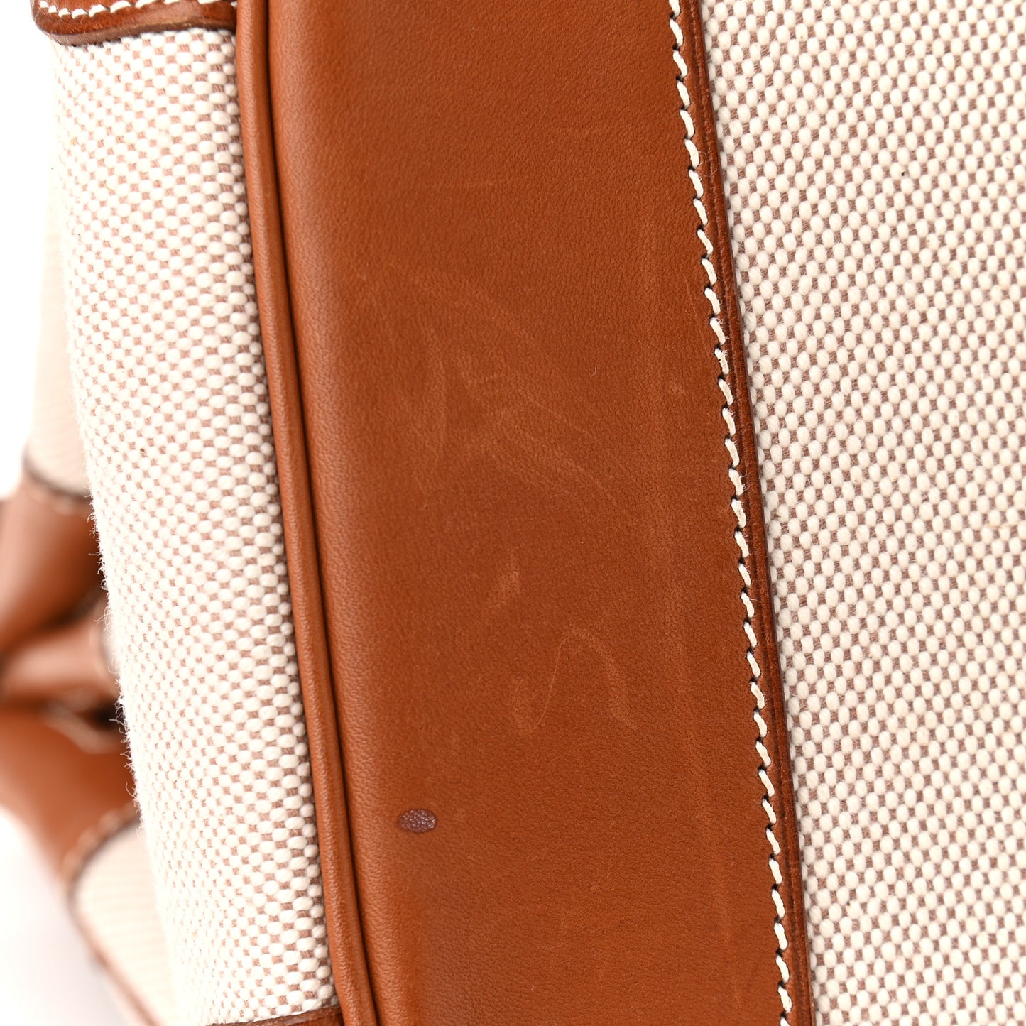 Toile Barenia Birkin 35 Fauve