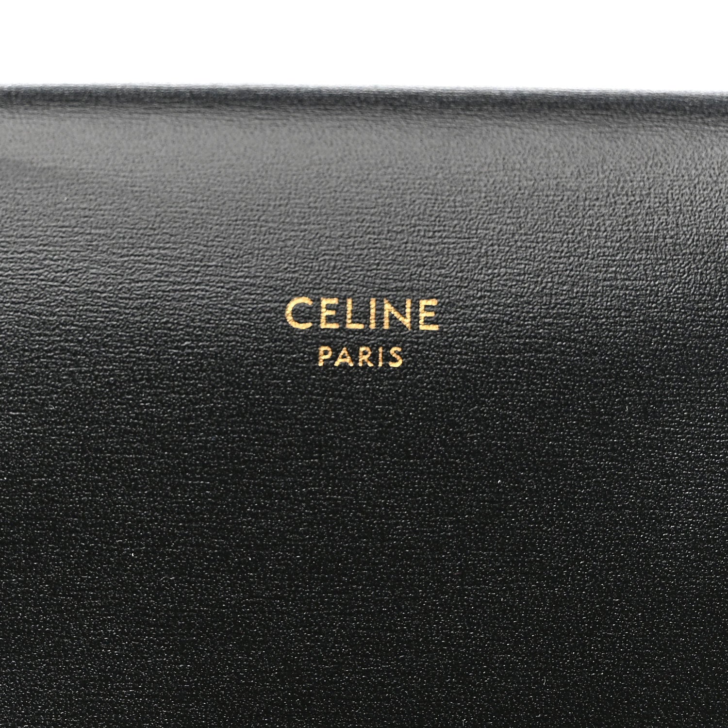 Celine Calfskin Phone Pouch With Flap Black 6 of 10