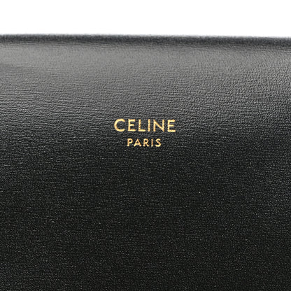 Celine Calfskin Phone Pouch With Flap Black 6 of 10