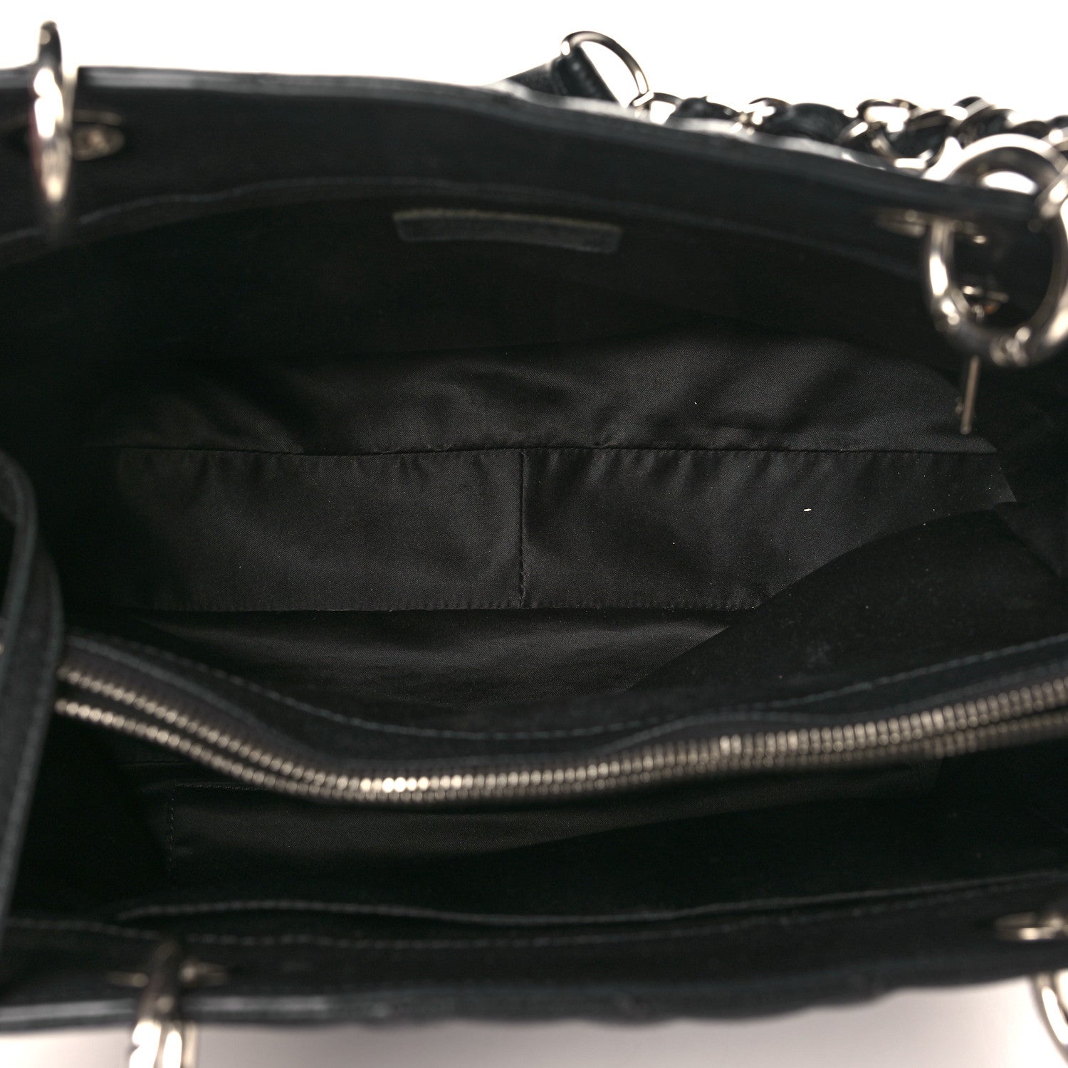 Chanel Caviar Quilted Grand Shopping Tote GST Black 5 of 9