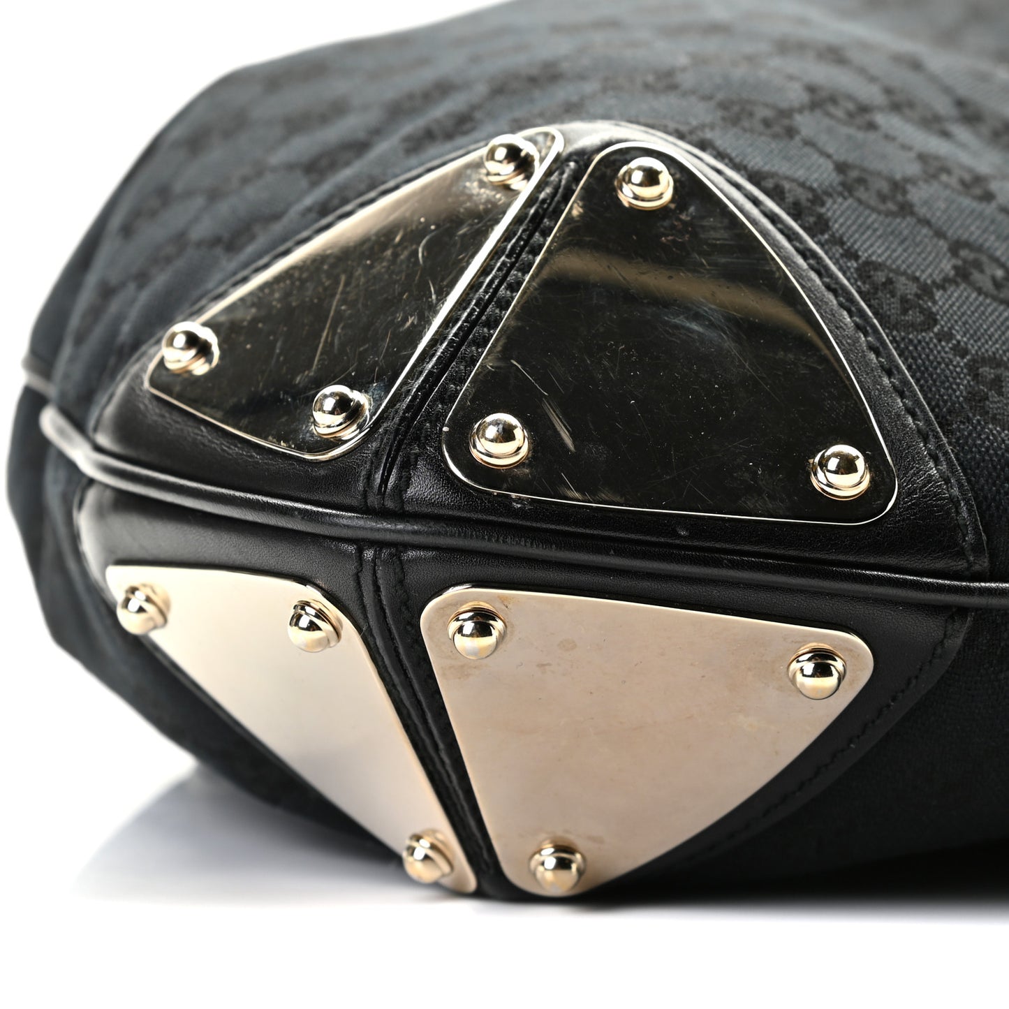Monogram Medium Indy Top Handle Hobo Black